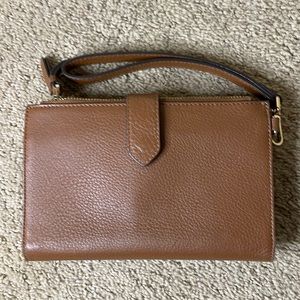 Vince Camuto Leather Wristlet